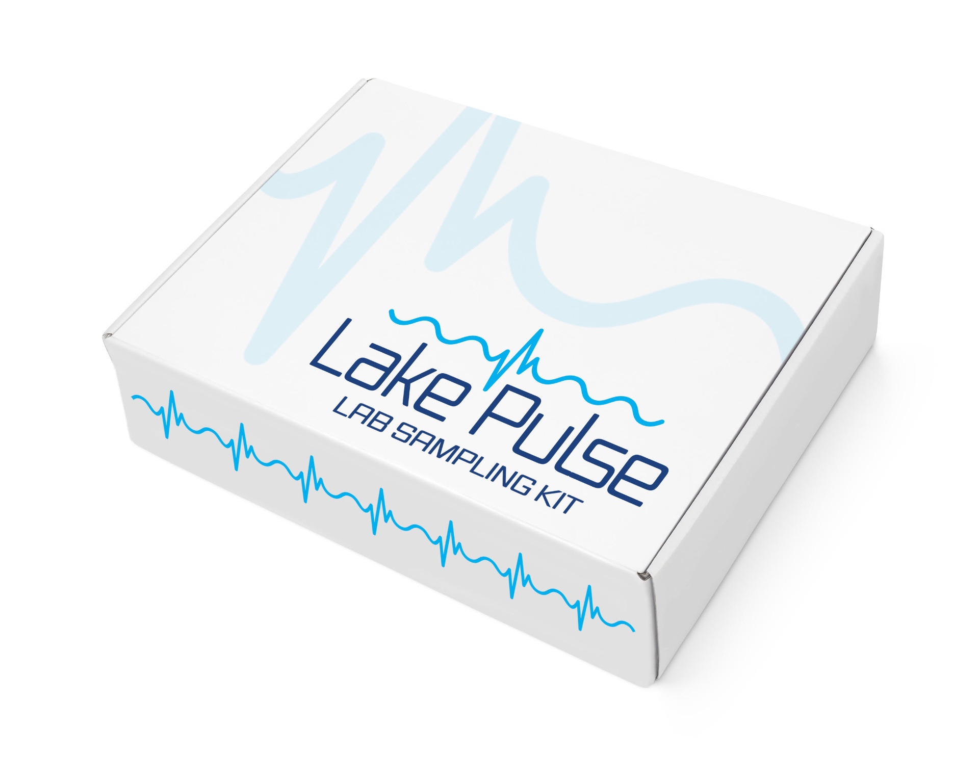 Labeled water sample bottles packed for certified lab analysis