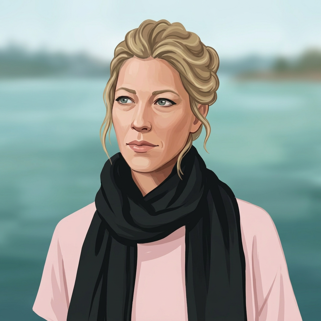 Illustrated portrait of Erin, a Boathouse expert