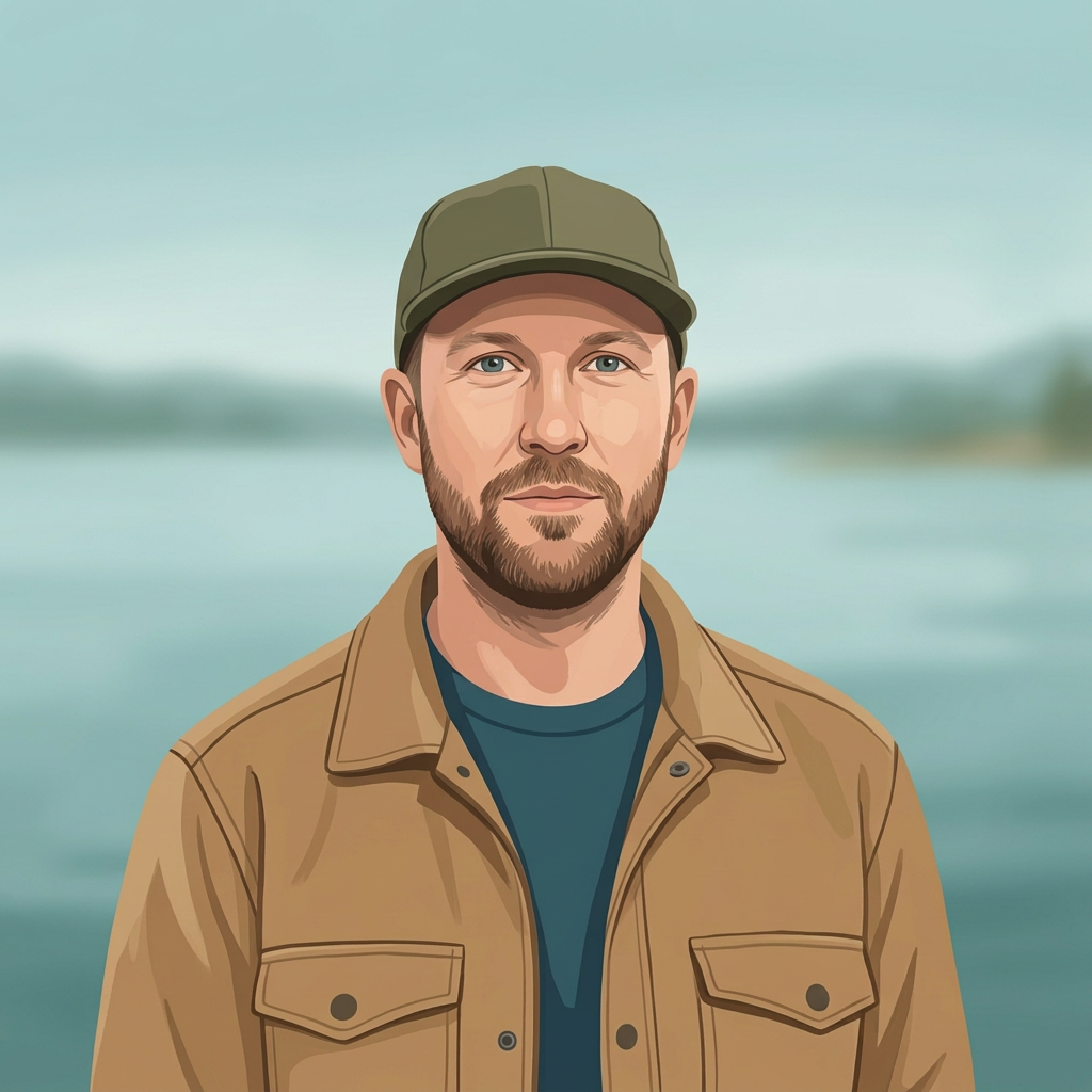 Illustrated portrait of Winslow, a Boathouse expert